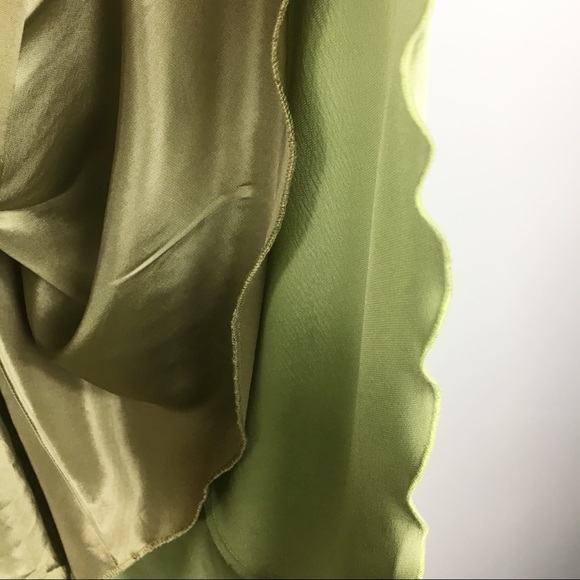Cache Silk Swing Formal Dress Pistachio Fit Flare - Picture 8 of 8